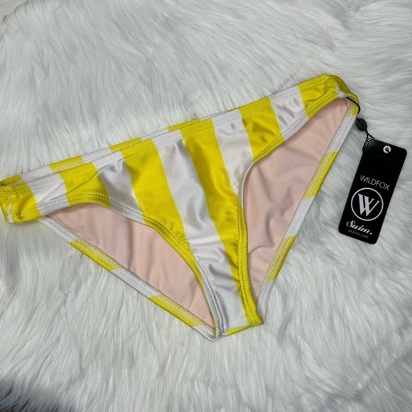 NWT Wildfox Slim Stripe Bikini Bottom size XS - Picture 9 of 9
